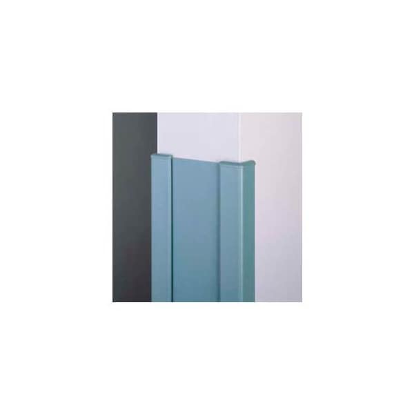 Pawling Surface Mounted End Wall 90Deg Corners, 2'' Wings, 4'H W/Caps, 6"W, Taupe, Recycled Vinyl CG-11R-4-176 - main